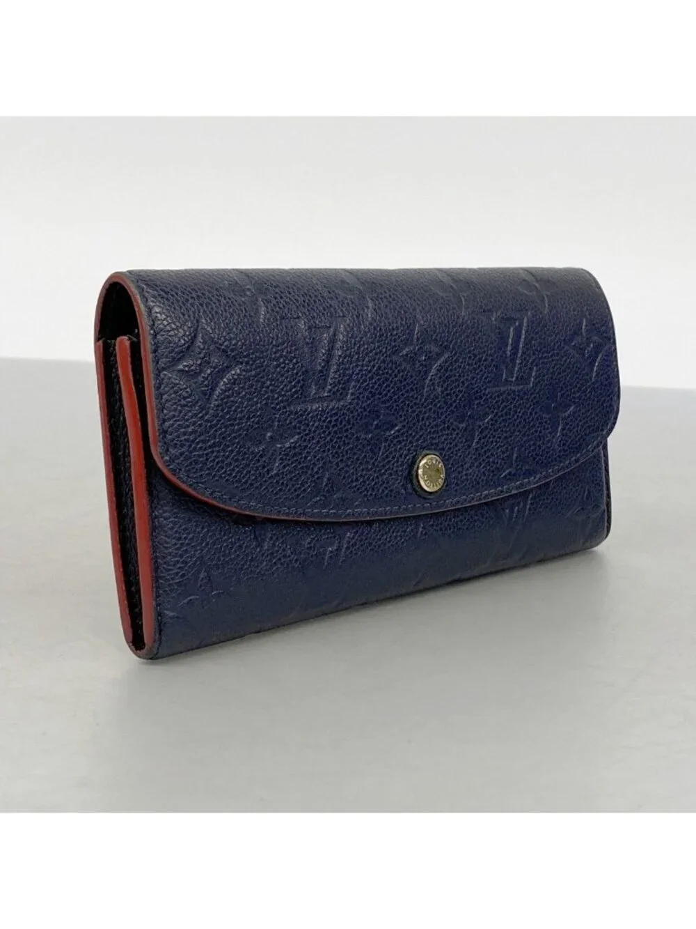 Louis Vuitton Wallet Monogram Empreinte Portefeuille Emily Marine